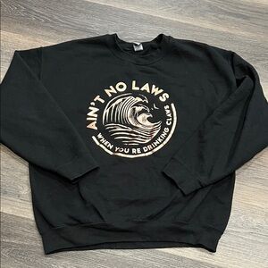 (23) Custom White Claw Crewneck